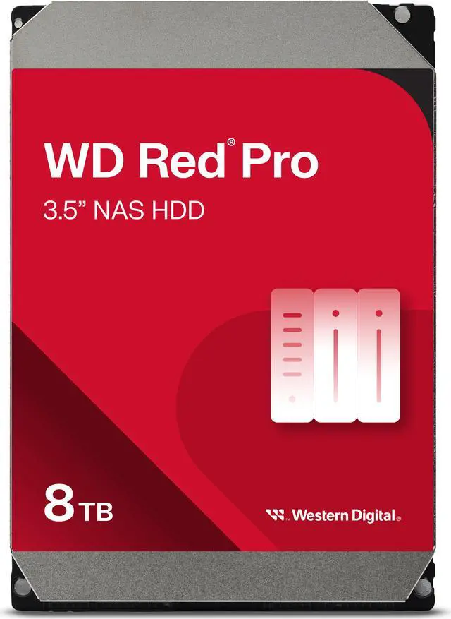 [WD8003FFBX] Disque dur NAS WD Red Pro — 8 To
