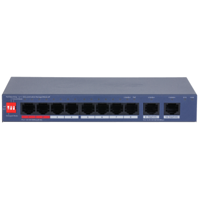 Switch de bureau 10 ports géré dans le cloud avec 8 ports PoE — DH-CS4010-8ET2GT