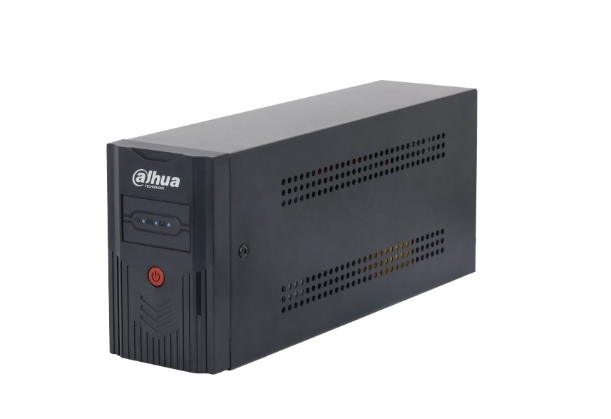 Onduleur UPS 600 VA / 360 W, 220 V, avec régulation AVR et 2 prises de sortie — Dahua DH-PFM350-360-A.