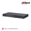 18-Port Cloud Managed Desktop Switch with 16-Port PoE — DHI-CS4218-16ET-1