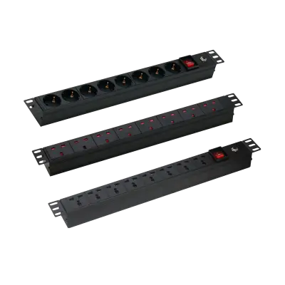 [DASH-20260919-0017] Bloc de Distribution Électrique (PDU) Rackable 19" 8 Prises – Dahua ZZM10/PDU