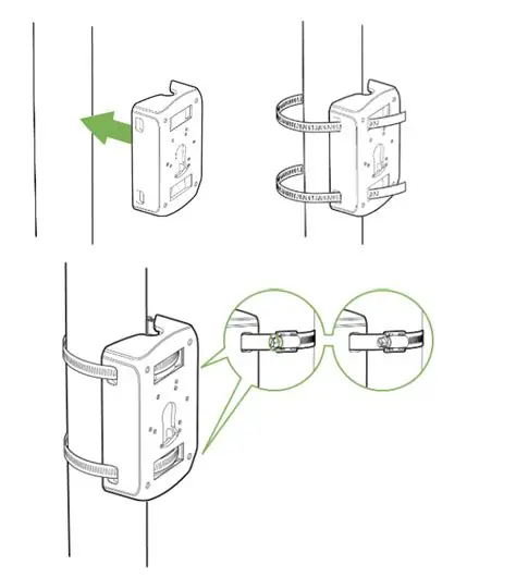 Cisco Meraki MA-MNT-MV-28 Pole Mount for MV cameras