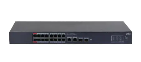 Dahua 18-Port Cloud Managed Desktop Switch with 16-Port PoE