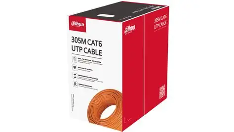 [ADR-CABLE-0009] Dahua UTP CAT6 Cable 305m Customized PVC outer sheath 10ANS Garantie