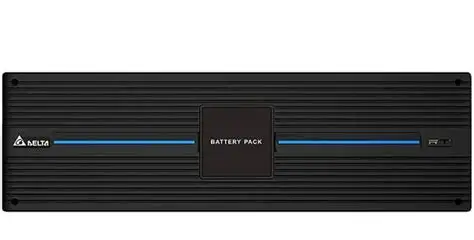 [ADR-ENERACC-0003] Delta rack/tower mountable external battery pack for RT 5-20kVA UPS (1 string of 20x9Ah, 3U)