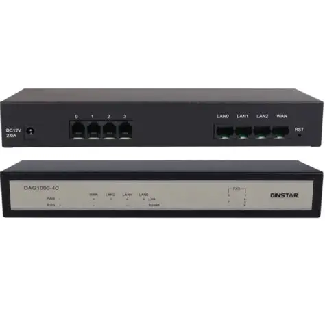 [ADR-GATEWAY-0006] Dinstar 4 Port FXO Gateway DAG1000-4O
