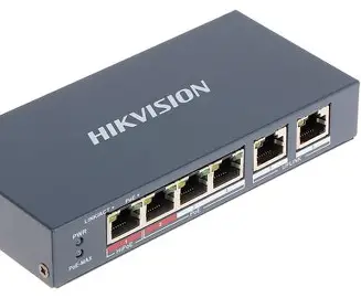 Hikvision DS-3E0106HP-E 4-Port 10/100M PoE Switch