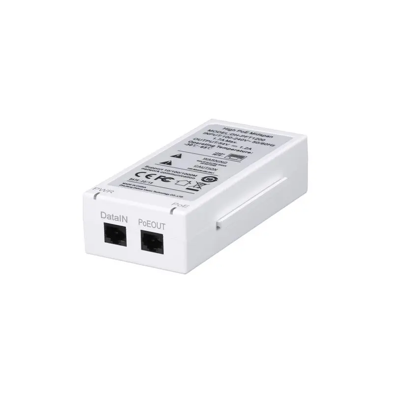 [DASH-20260919-0118] Injecteur Hi-PoE Gigabit 60 W – Dahua PFT1200