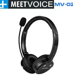 MeetVoice MV02 Stereo Bluetooth Headset