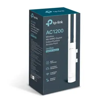 Point d’accès Wi-Fi 5 extérieur AC1200, Gigabit PoE et IP65 – TP-Link Omada EAP225-Outdoor