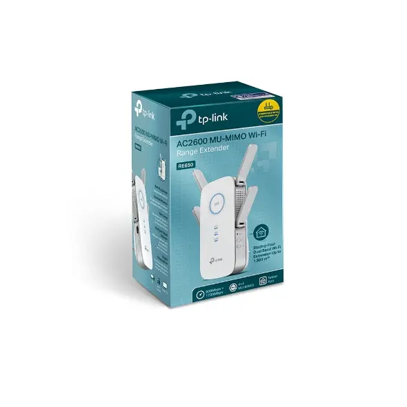 [TPL-RE650] Répéteur Wi-Fi 5 AC2600 bi-bande avec port Gigabit – TP-Link RE650