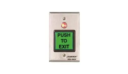 Securitron PB2E Momentary push-to-exit button