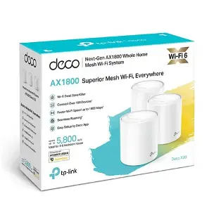 [ADR-WIFI-0015] TP-Link Deco X20 - système mesh WiFi 6 (3-Pack)