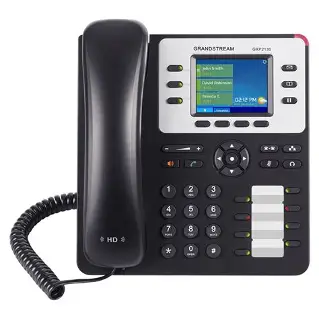 [GRA-GXP2130] Téléphone IP SIP Gigabit PoE 3 comptes, Bluetooth et 8 touches BLF – Grandstream GXP2130 v2