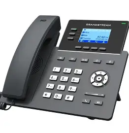 [GRA-GRP2603P] Téléphone IP SIP Gigabit PoE 3 lignes – Grandstream GRP2603P