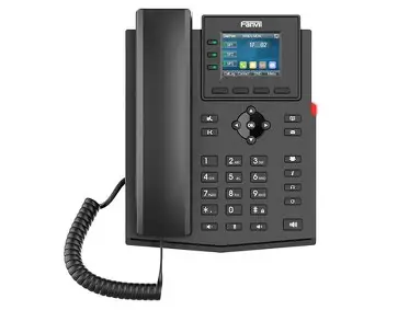 [FAN-X303G] Téléphone IP SIP Gigabit PoE 4 comptes, écran couleur 2,4″ – Fanvil X303G