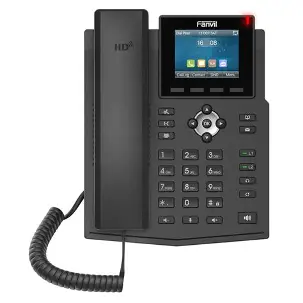 [FAN-X3SG] Téléphone IP SIP Gigabit PoE 4 comptes, écran couleur 2,8″ – Fanvil X3SG