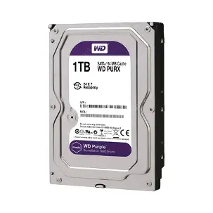 WD Purple 1TB HDD (surveillance) - 1 year warranty entry