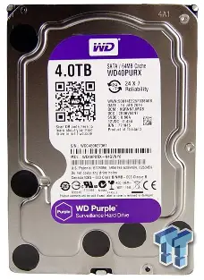 [ADR-STOR-0022] WD Purple 4TB HDD surveillance