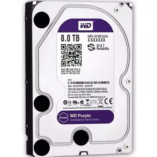 [ADR-STOR-0024] WD Purple 8TB HDD surveillance