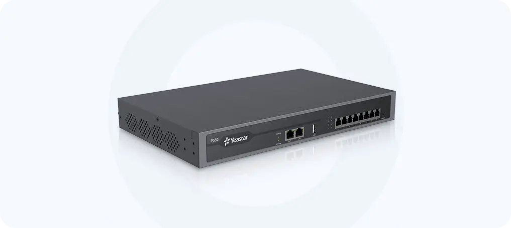 Yeastar P550 – IPBX Professionnel IP 50 Utilisateurs avec Communications Unifiées